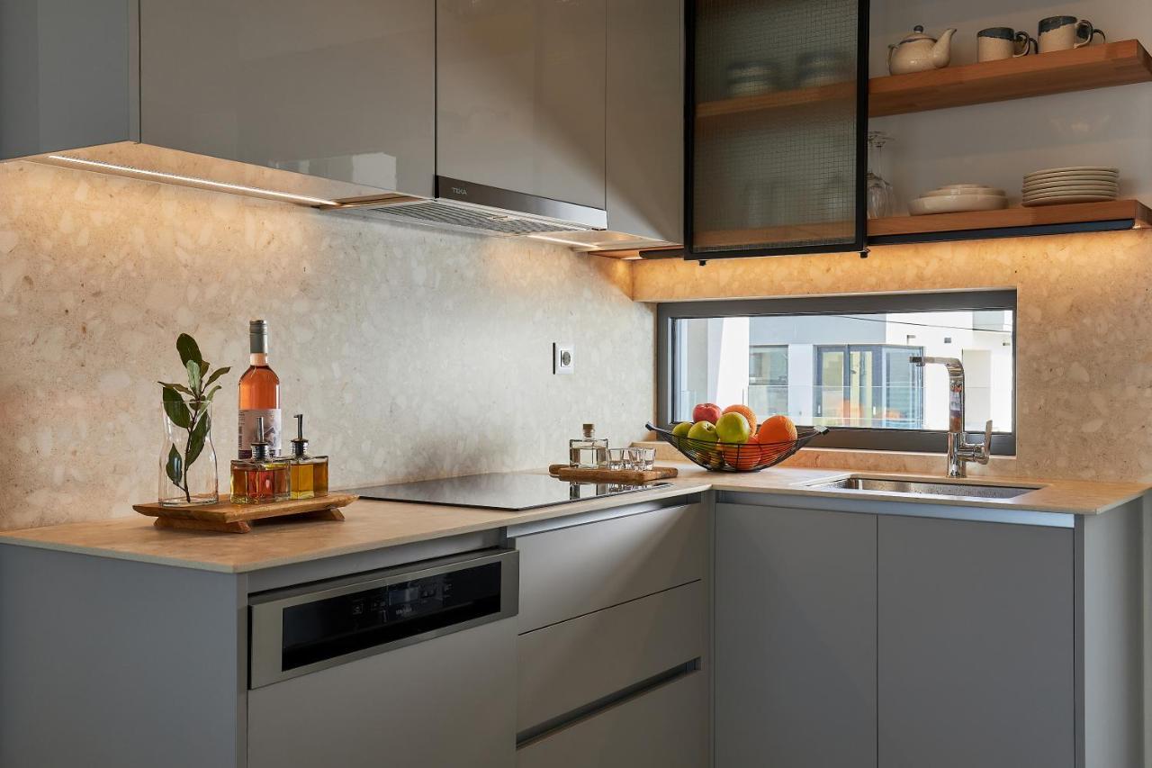 דירה Pachnes Luxury - Heated Pool, Sea View