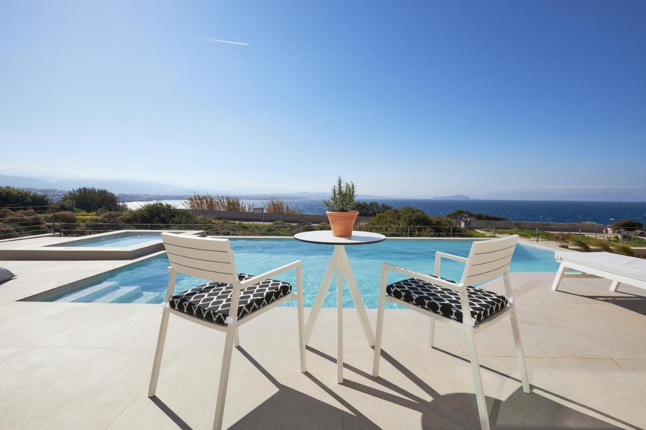דירה Pachnes Luxury - Heated Pool, Sea View