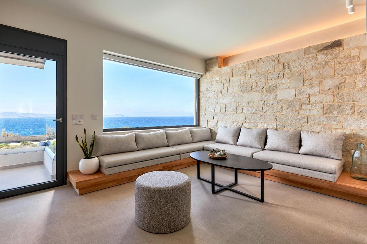 Pachnes Luxury - Heated Pool, Sea View דירה Kounoupidhianá