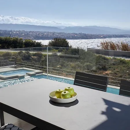 Pachnes Luxury Apartments - Heated Pool, Sea View Kounoupidhianá Exterior foto