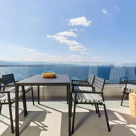 Pachnes Luxury Apartments - Heated Pool, Sea View Kounoupidhianá Exterior foto