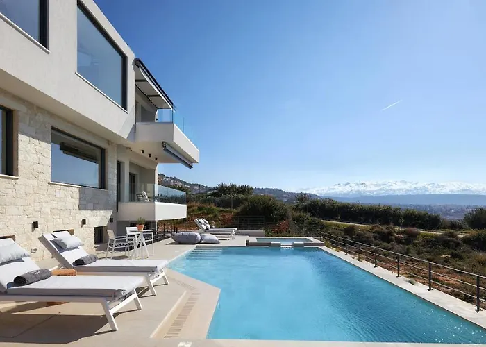 Pachnes Luxury Apartments - Heated Pool, Sea View