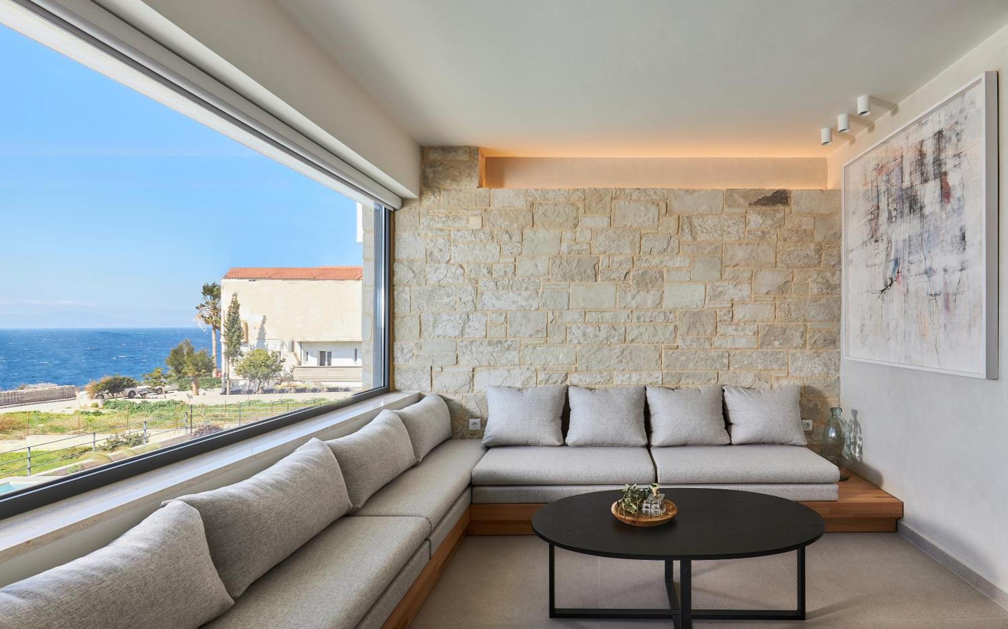 Daire Pachnes Luxury - Heated Pool, Sea View *