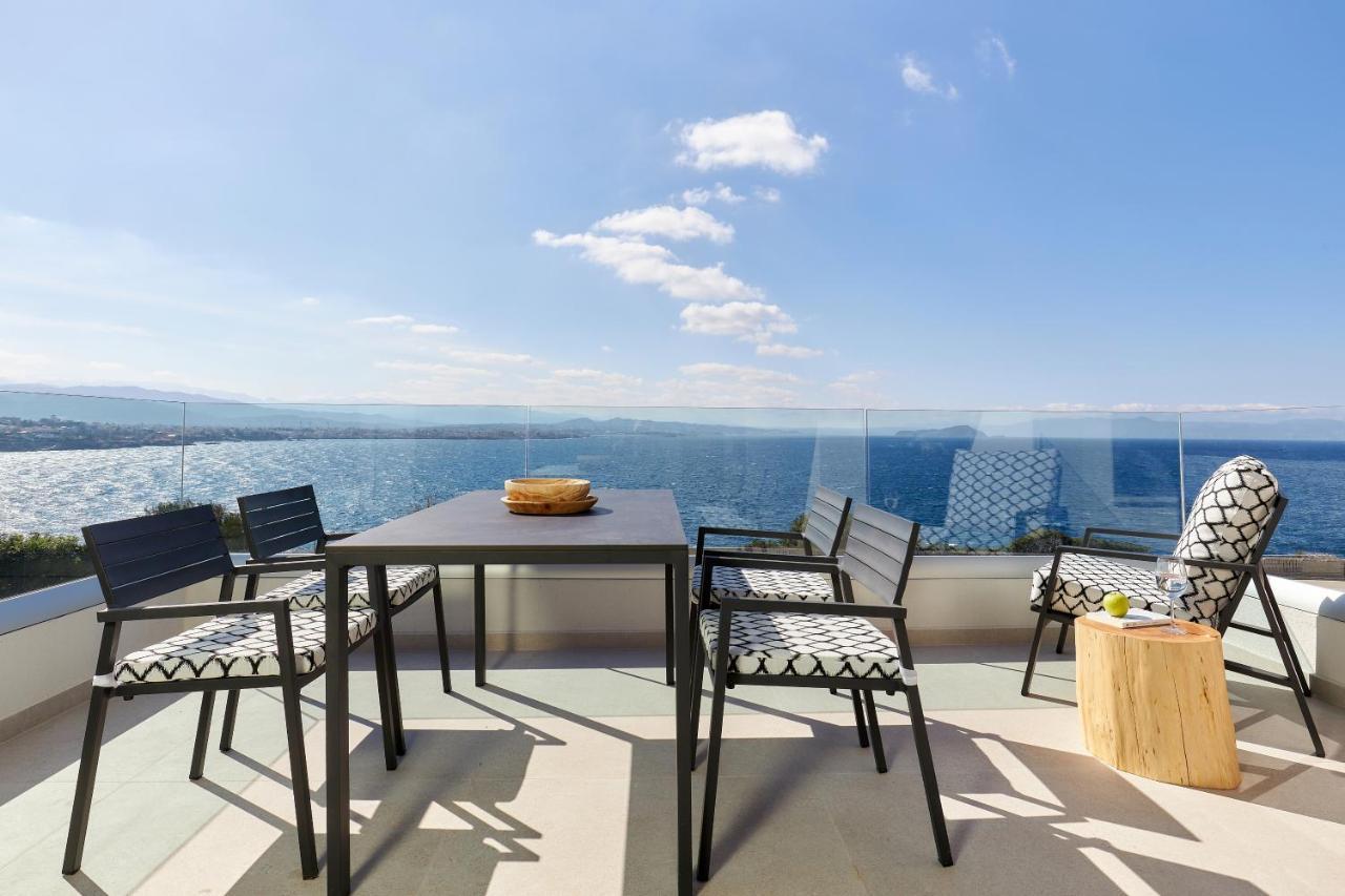 Apartment Pachnes Luxury - Heated Pool, Sea View Kounoupidhianá